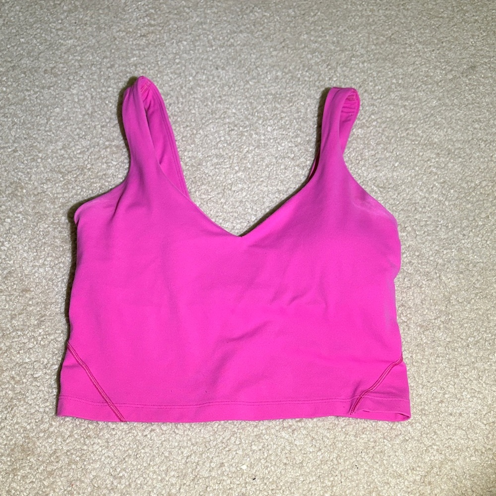 lululemon athletica Pink Tank Top